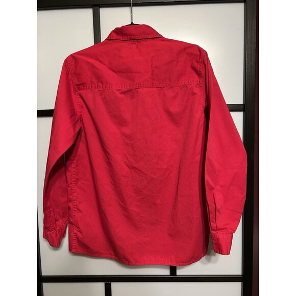 Vtg Basic Editions Button Front‎ Christmas Shirt Reindeer Ornaments Holly Small - Picture 7 of 10